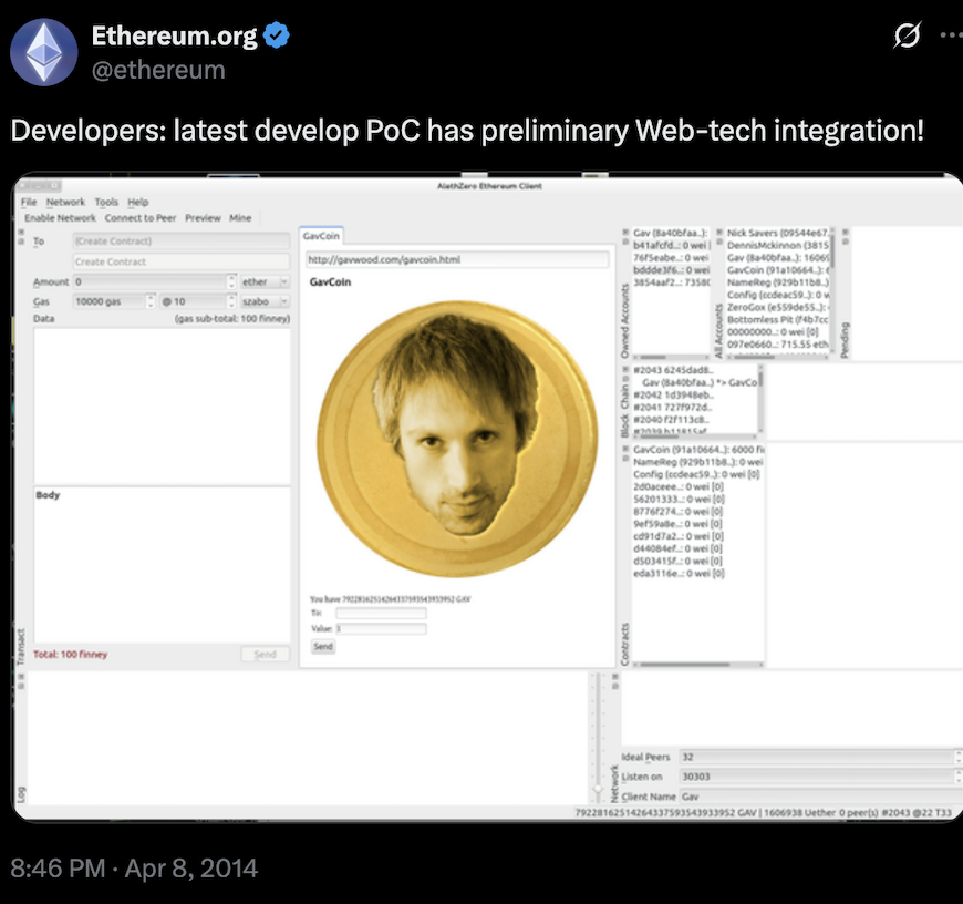 Vitalik blog mention